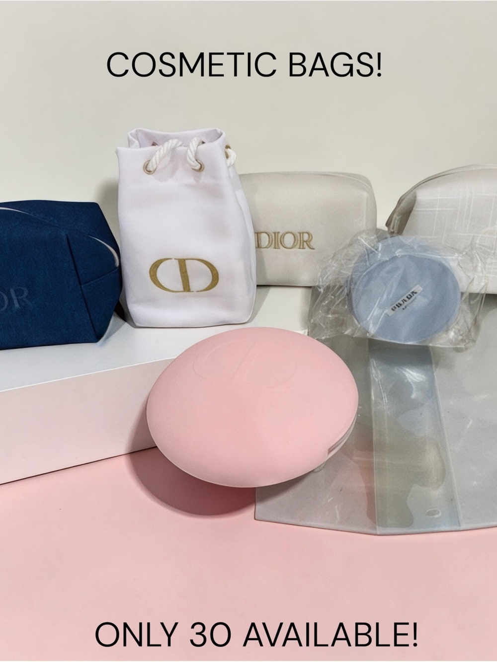 BEAUTY COSMETIC BAGS!